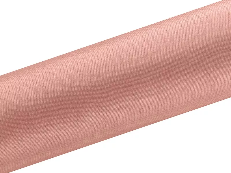 Tessuto raso satinato corallo 9m x 16cm