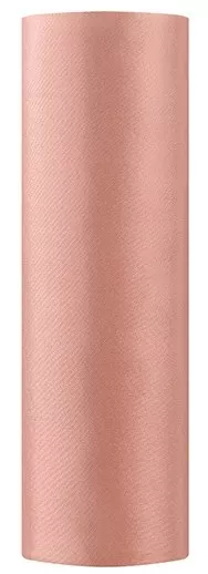 Tessuto raso satinato corallo 9m x 16cm