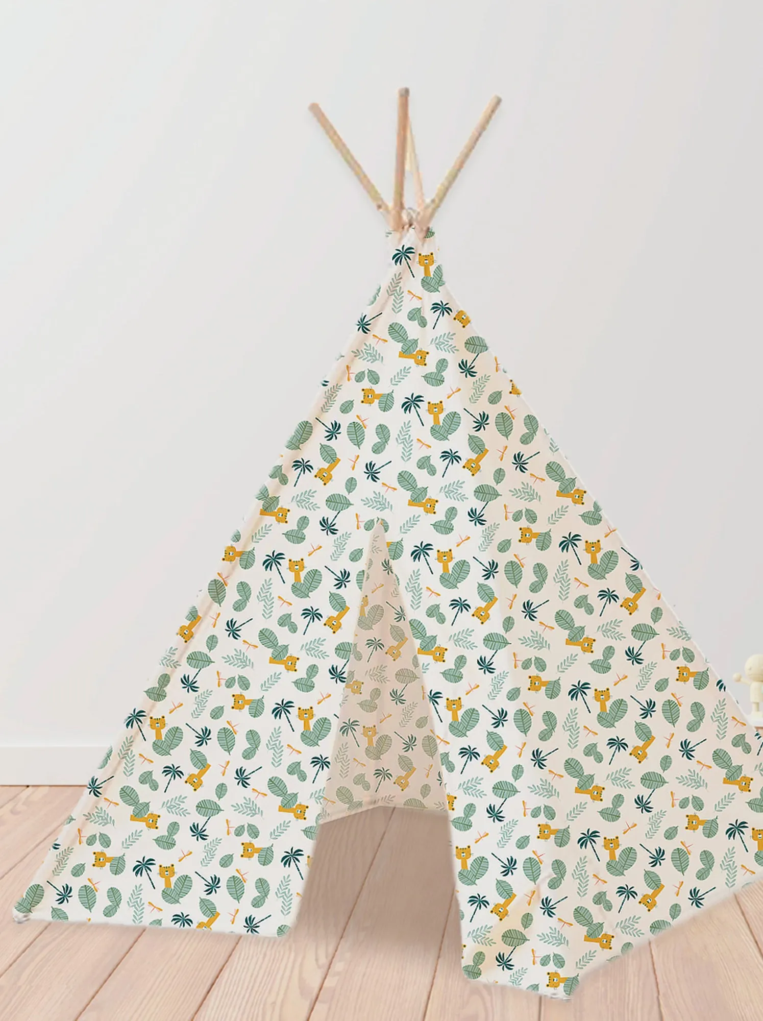 Tipì stampa 'jungle' - BEIGE