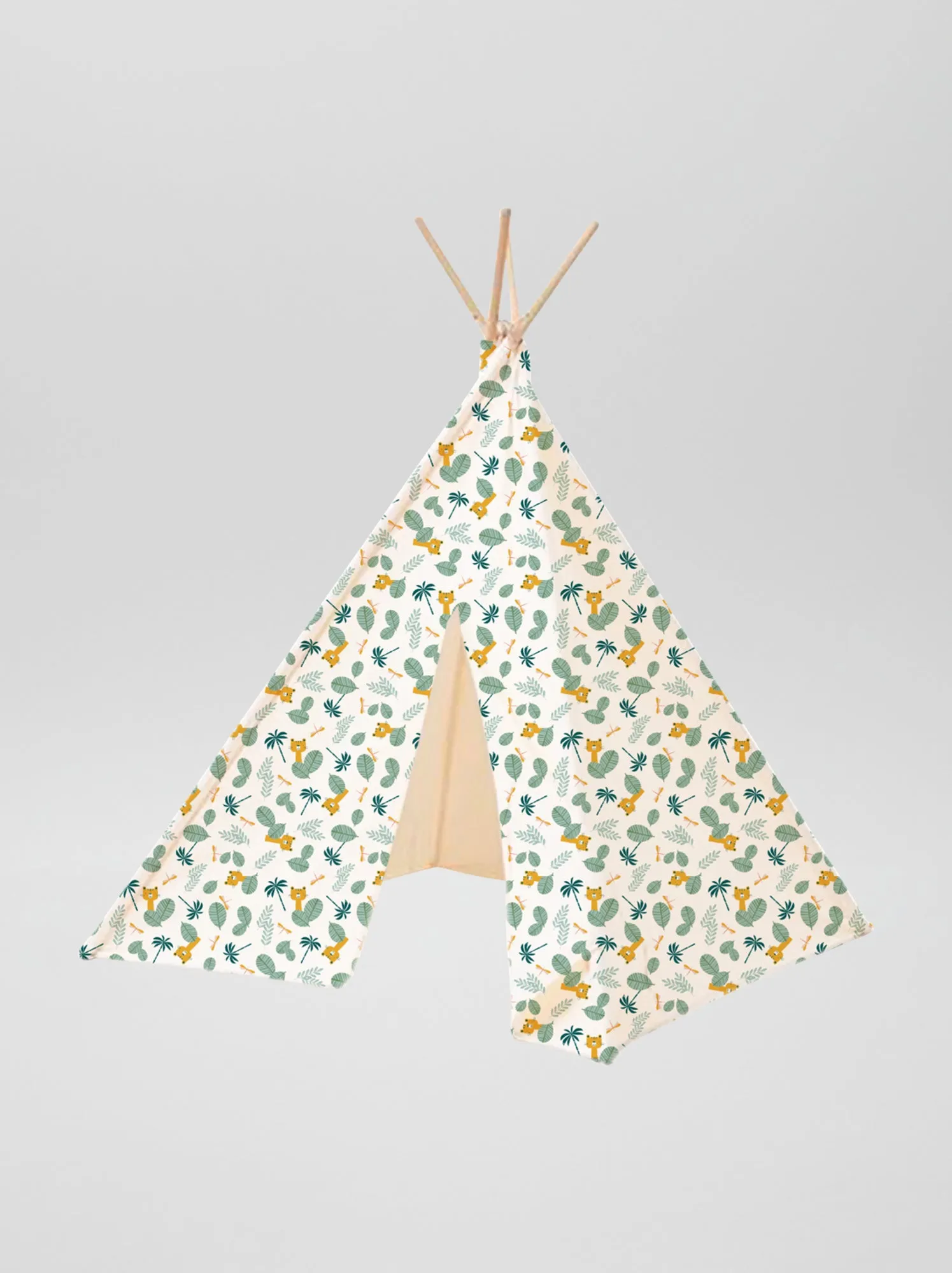 Tipì stampa 'jungle' - BEIGE