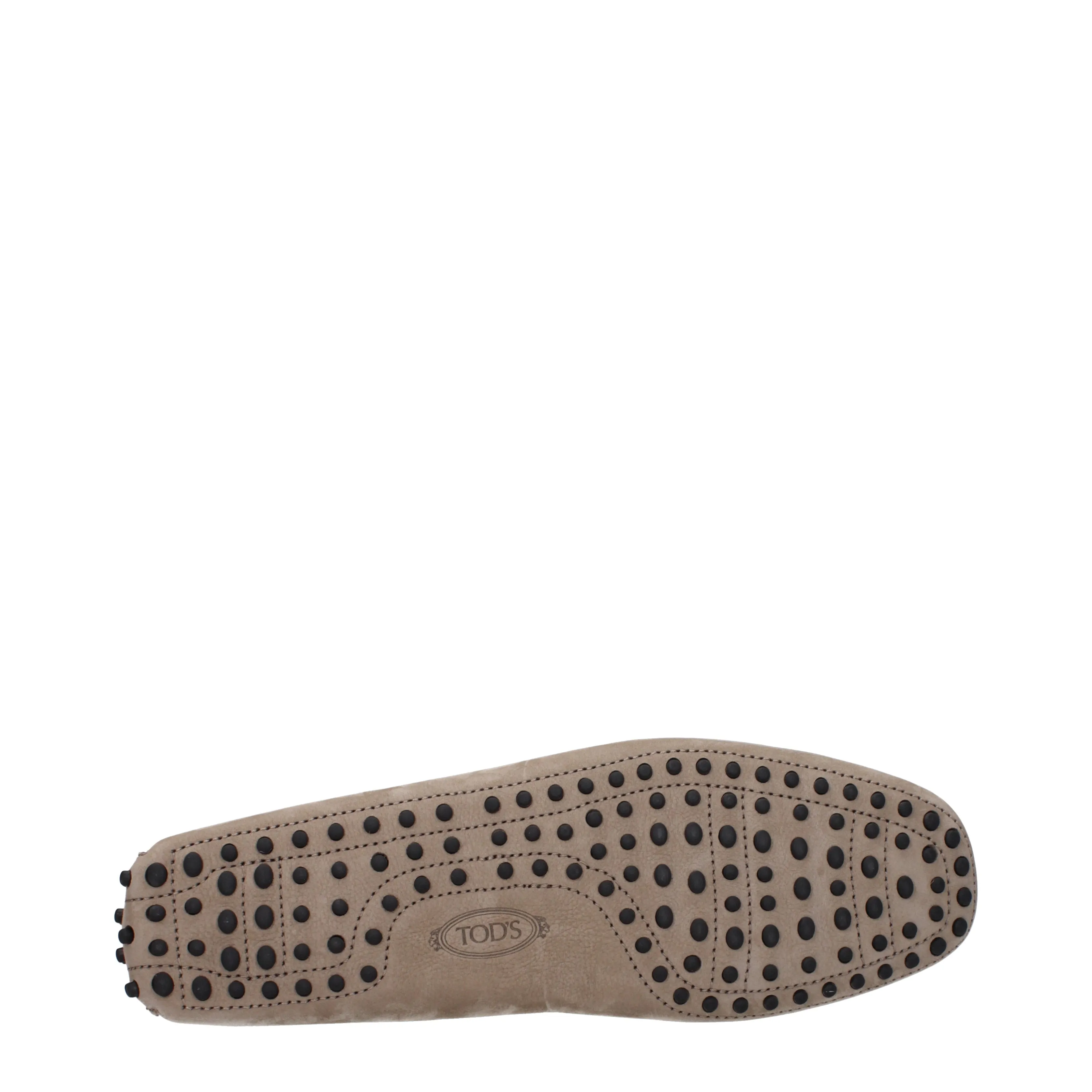 Tod's Mocassini Uomo Camoscio Beige/Creta