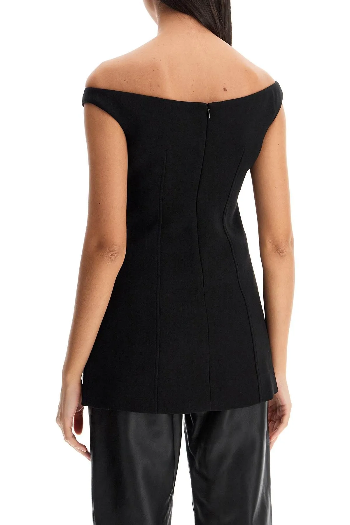 Top lungo off-shoulder