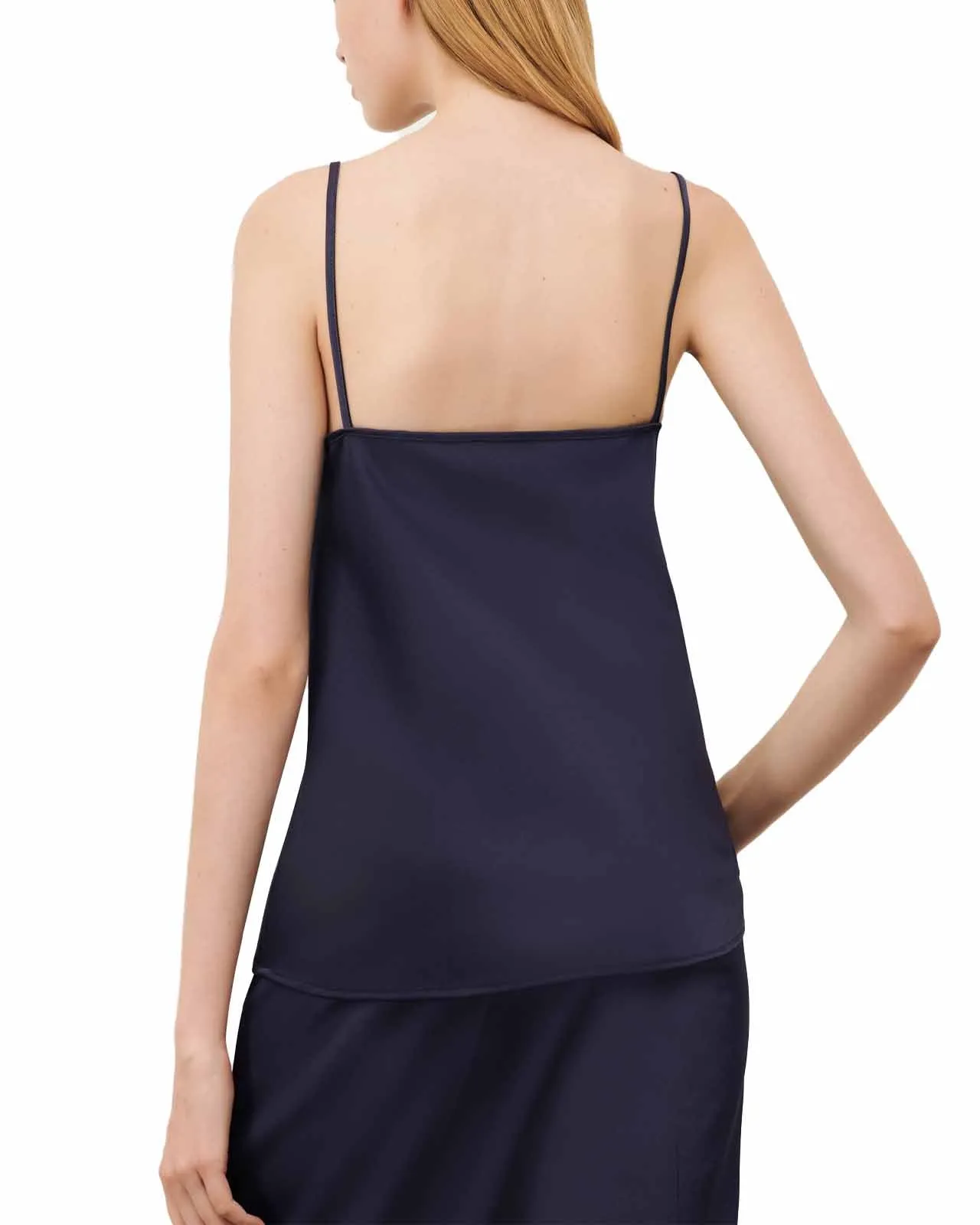 Top Saul blu navy