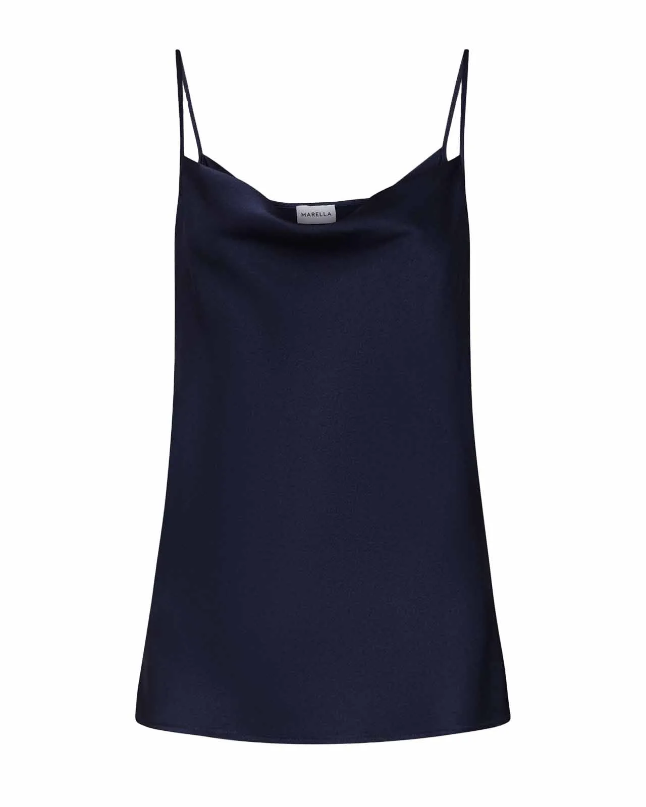 Top Saul blu navy