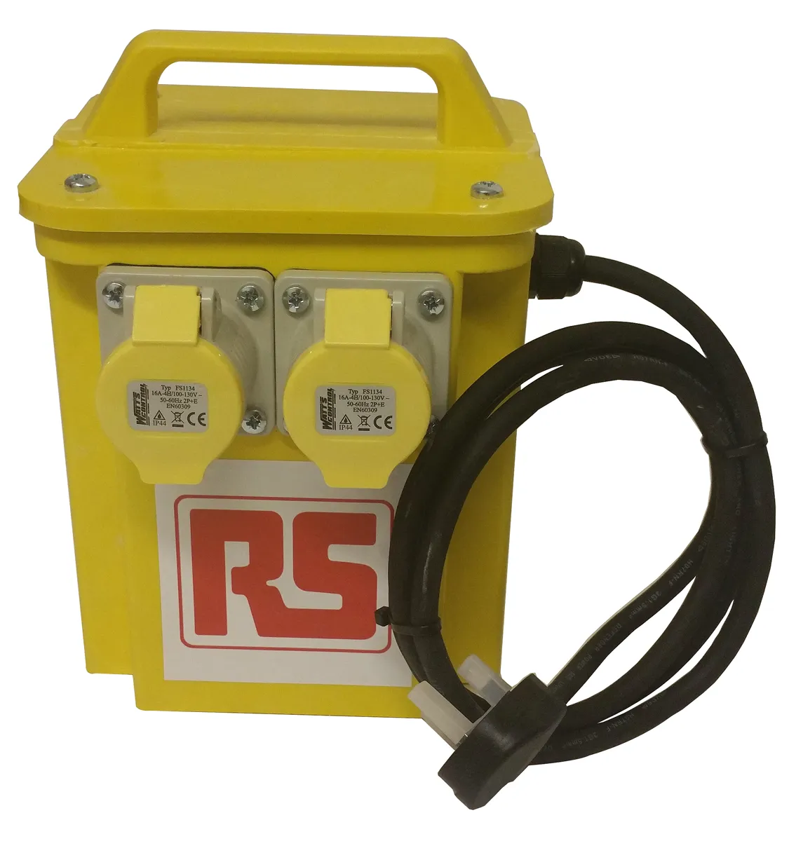 Trasformatore di sicurezza RS PRO 2.25 kVA Intermittent 5 Mins on 15 Mins off, primario 230V ca, secondario 110 (55V