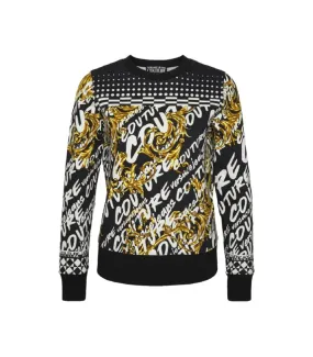 Versace Jeans Couture Donna Felpa A Girocollo
