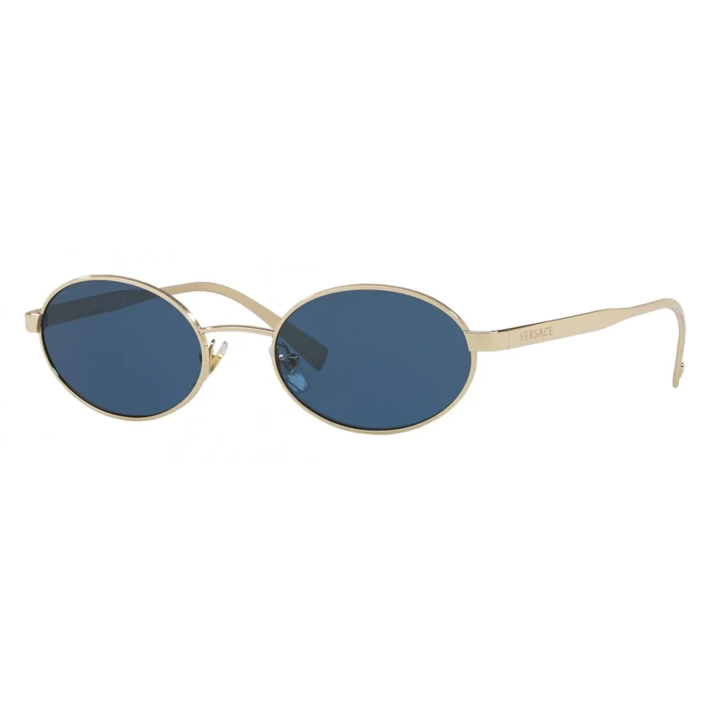 Versace - Occhiale da Sole Versace V-Matrix - Blu - Occhiali da Sole - Versace Eyewear