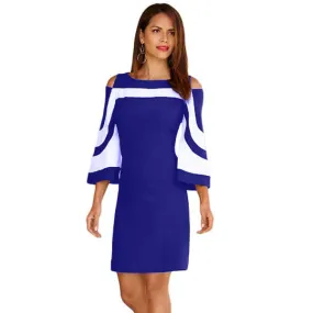 VESTITO NINA - BLU