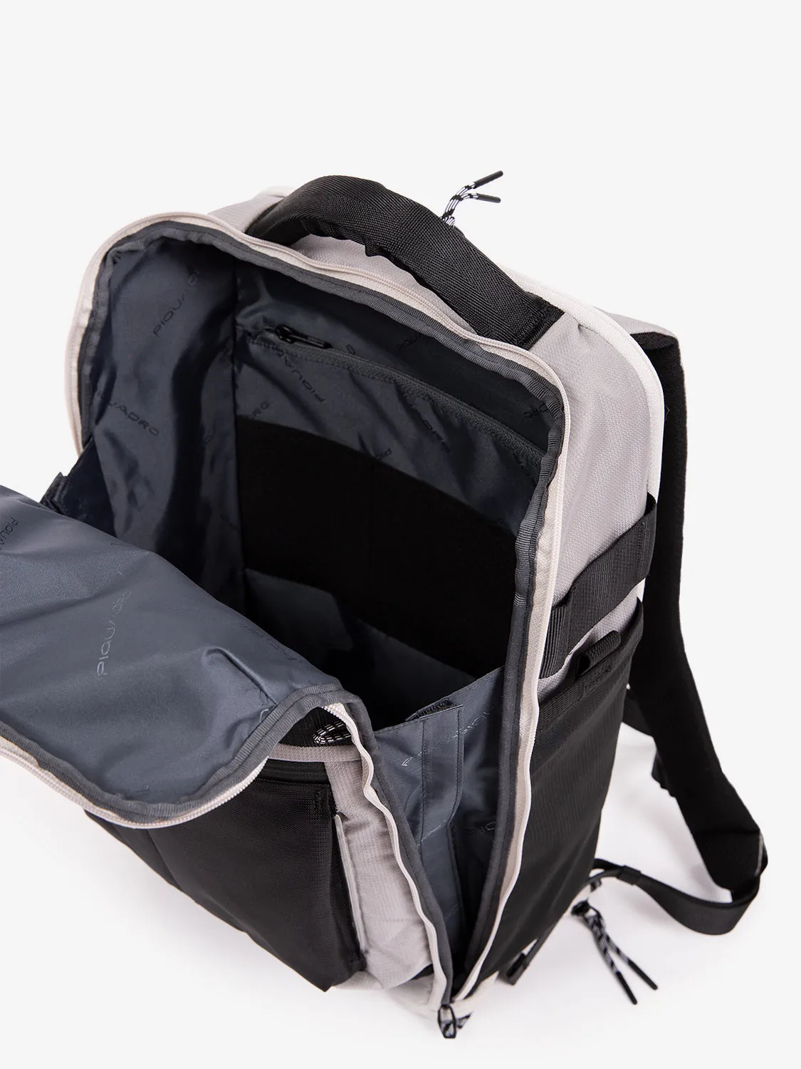 Zaino porta pc 15,6'' con led grigio