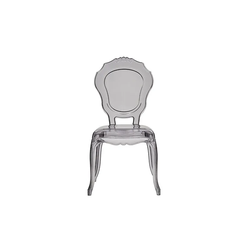 Zanini design Set 4 sedie VIENNA trasparente fumè